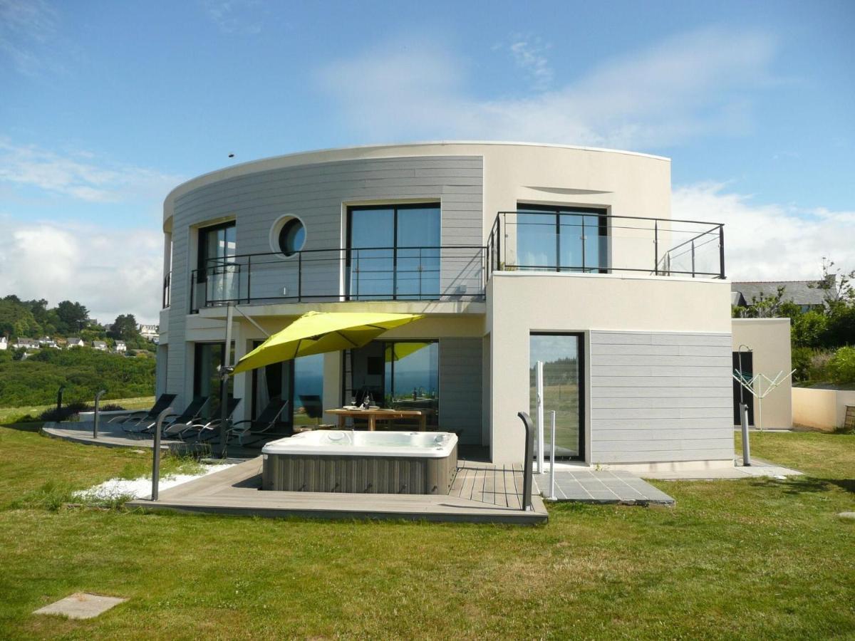 Panoramic Sea View And Jacuzzi, Premium, Telgruc-Sur-Mer Kültér fotó