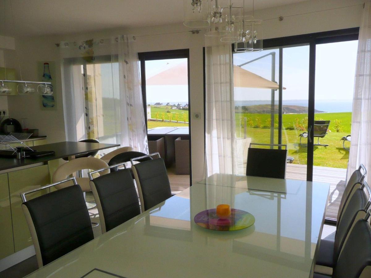 Panoramic Sea View And Jacuzzi, Premium, Telgruc-Sur-Mer Kültér fotó