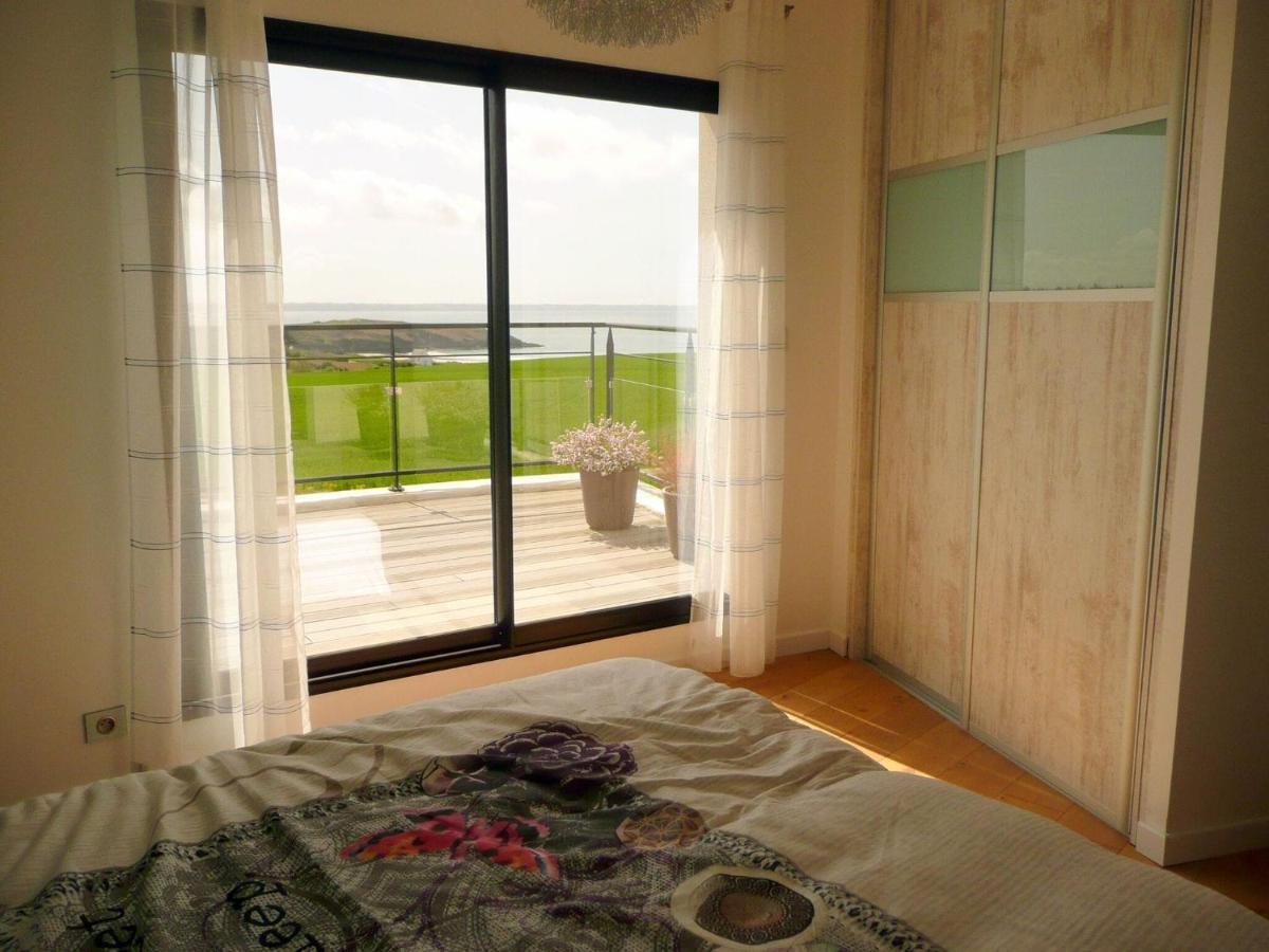 Panoramic Sea View And Jacuzzi, Premium, Telgruc-Sur-Mer Kültér fotó
