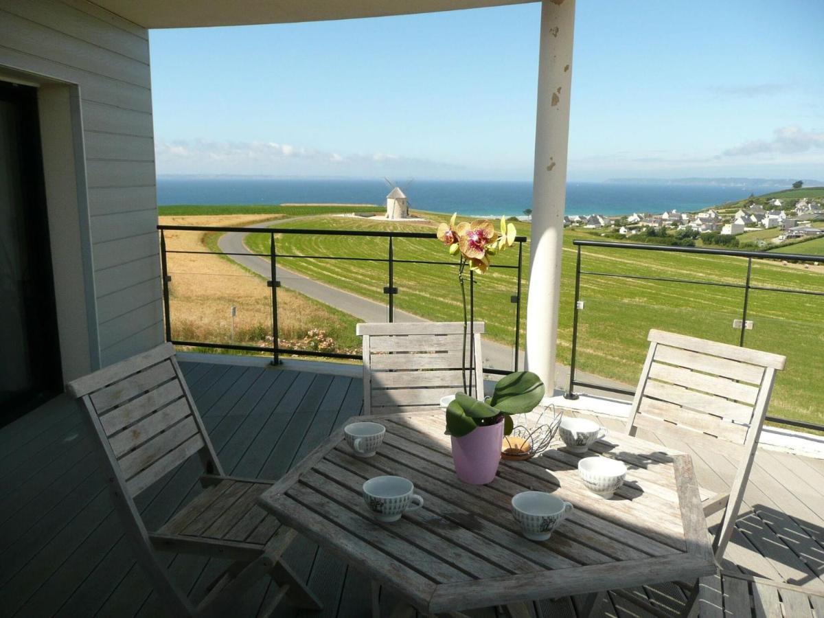 Panoramic Sea View And Jacuzzi, Premium, Telgruc-Sur-Mer Kültér fotó