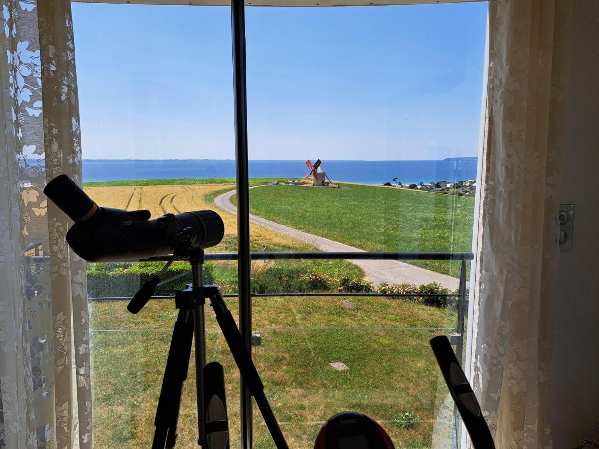 Panoramic Sea View And Jacuzzi, Premium, Telgruc-Sur-Mer Kültér fotó