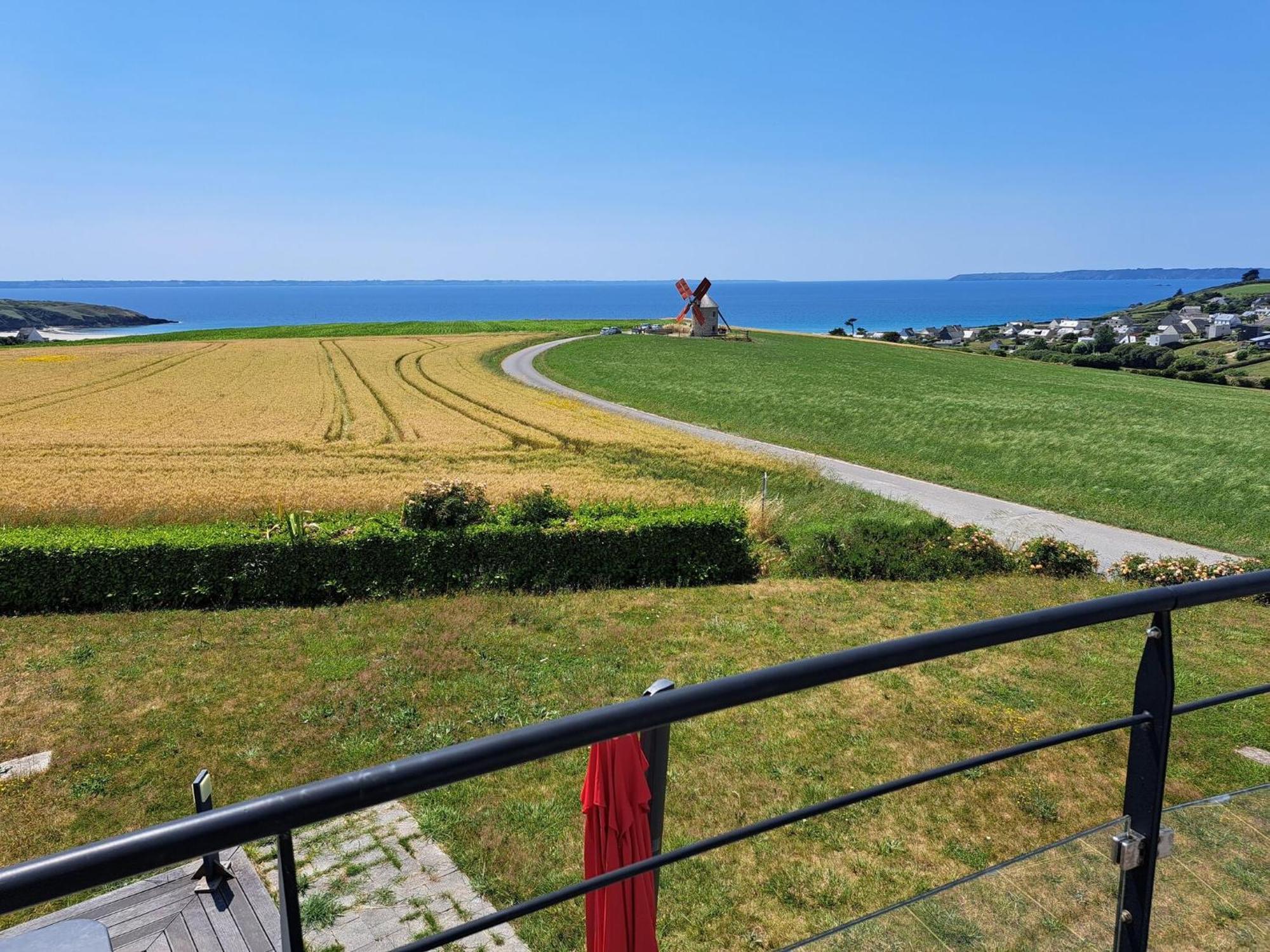 Panoramic Sea View And Jacuzzi, Premium, Telgruc-Sur-Mer Kültér fotó